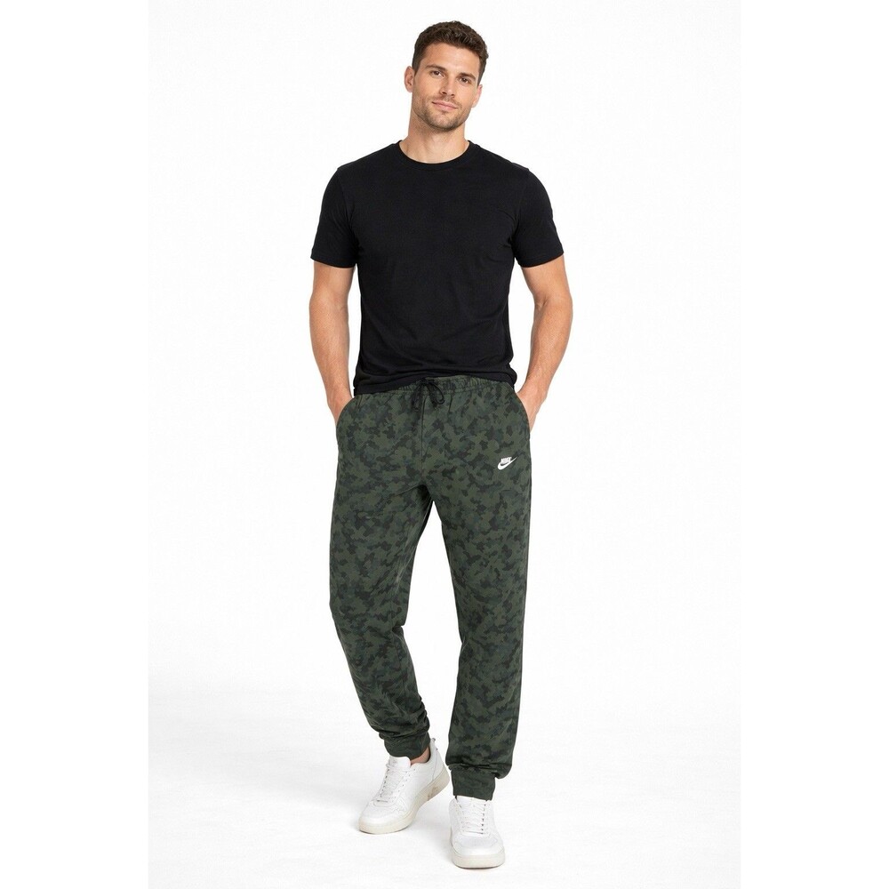 Nike Sportswear Club Fleece Camo Men's Pants Galactic Jade Camo 3XL